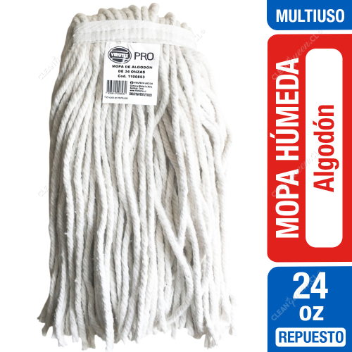 REPUESTO MOPA ALGODON 24 ONZAS VIRUTEX PRO 1100853 #188
