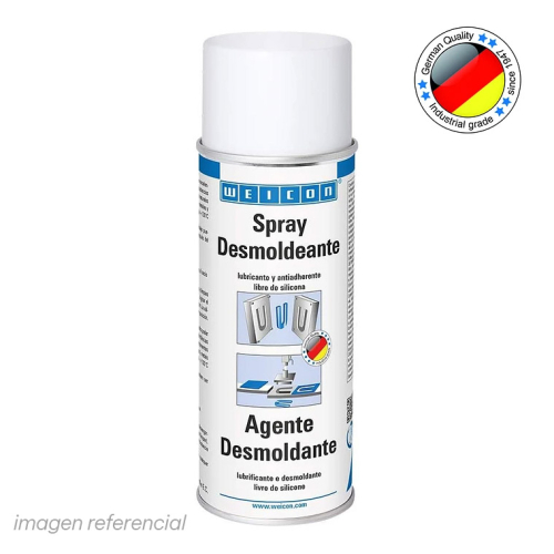 DESENBOTANTE ALUMINIO SPRAY 400ML WEICON  #120