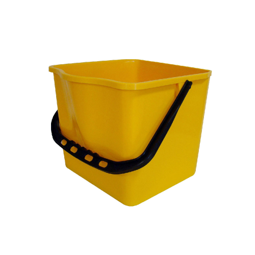 BALDE 25 LITROS AMARILLO 8108Y ITALIMPIA #347
