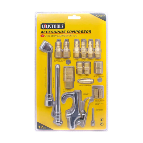 JGO ACCESORIOS P/COMPRESOR 17 PZ UYUS ACC017 #282