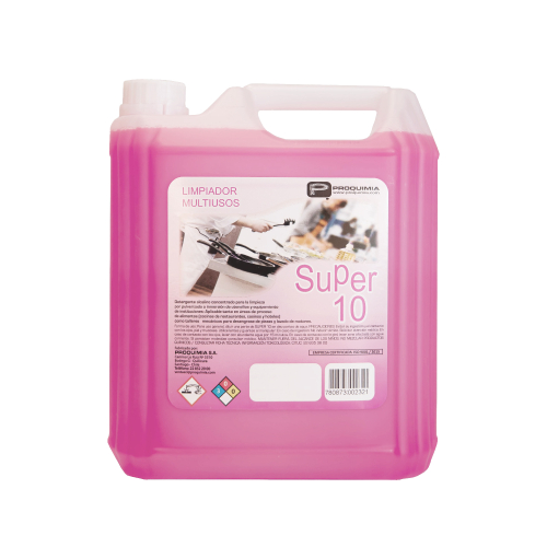 DESENGRASANTE SUPER 10 5 LTS PROQUIMIA #162
